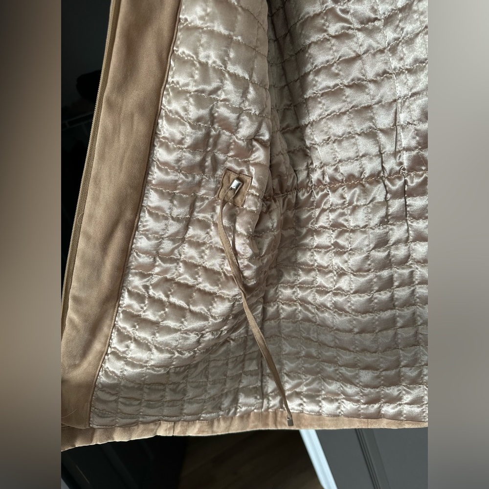 London Fog Tan/Camel Coat – Size Small - Picture 4 of 7